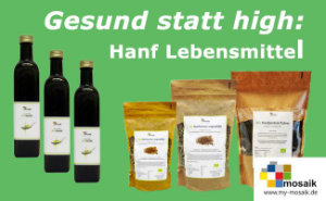 Gesund statt hihg: Hanf als Lebensmittel