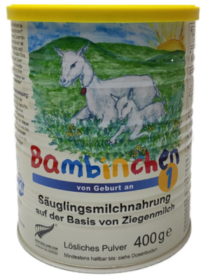 Ziegenmilch Babynahrung von Bambinchen