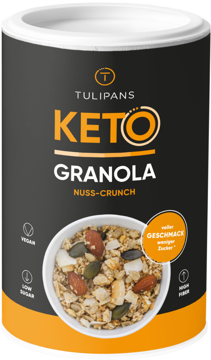 Tulipans Keto Granola NussCrunch ProteinMüsli 250g