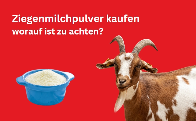 Ziegenmilchpulver kaufen, worauf ist zu achten?