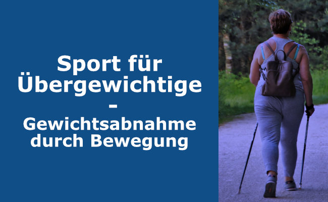 Sport für Übergewichtige - Gewichtsabnahme durch Bewegung