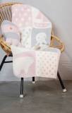Fussenegger Baby-und Kinderdecke Mila Patch 75x100cm