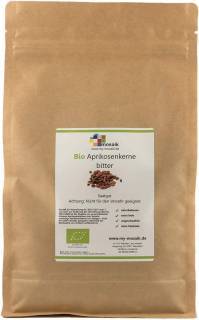 my-mosaik Bio Aprikosenkerne bitter 1kg - Saatgut