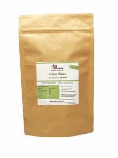 Nana Minze Tee 500g, Krauseminze, geschnitten, schonend getrocknet & naturbelassen - marokkanische Minze von my-mosaik