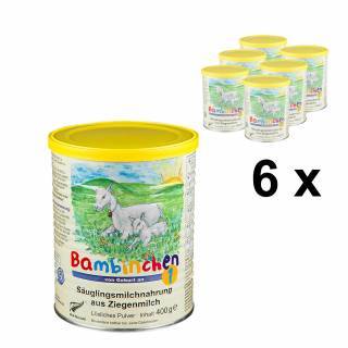 Bambinchen 1 - Babynahrung bis 6 Mon. 6x400g
