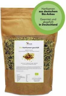 Bio Hanfsamen geschält aus Deutschland von my-mosaik, angebaut in Deutschland 1kg
