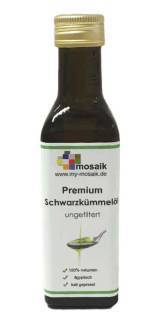 my-mosaik Schwarzkümmelöl ungefiltert 100ml