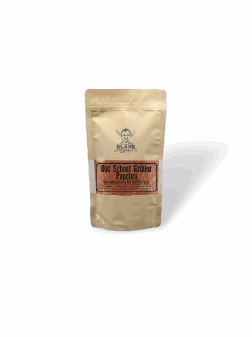Klaus grillt - Old School Griller Paprika 250g Beutel
