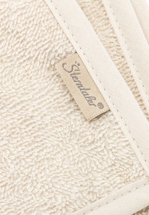 Sterntaler Kapuzenbadetuch Rexi beige 80x80cm – Bild 4
