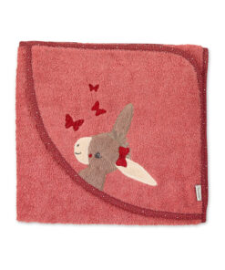 Sterntaler Kapuzenbadetuch Emmily 100x100cm (Motiv Schmetterlinge)