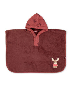 Sterntaler Baby-und Kinder Badeponcho Emmily rot