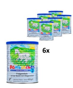 Bambinchen 2 - Babynahrung 7 bis 12 Monate 6x400g