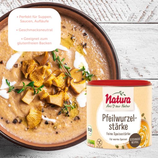Natura Bio Pfeilwurzelstärke 125g – Bild 3