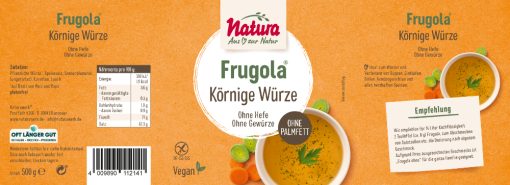 Natura Frugola ohne Hefe ohne Gewürze 500g – Bild 4