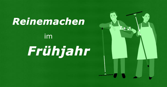 Frühjahrsputz