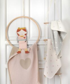 Fussenegger Baby-und Kinderdecke Juwel Herz 70x90cm