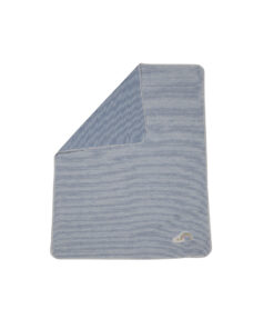 Fussenegger Babydecke Regenbogen blau gestreift 70x90cm