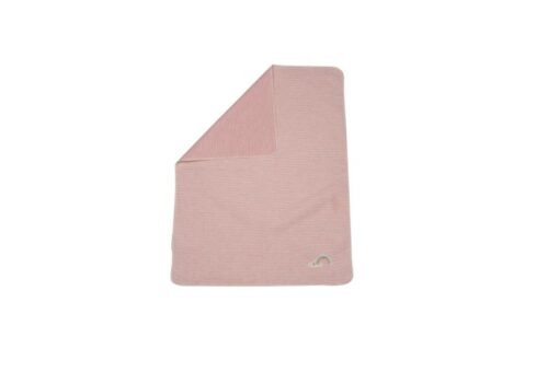Fussenegger Babydecke Regenbogen rosa gestreift 70x90cm