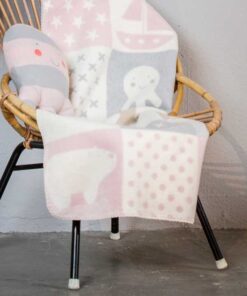 Fussenegger Baby-und Kinderdecke Mila Patch 75x100cm