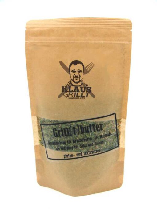 Klaus grillt Gewürzmischung Grill(t)butter 120g Beutel