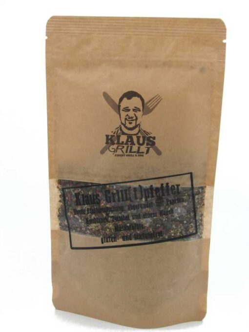 Klaus grillt Gewürzmischung Grill(t)pfeffer 150g Beutel