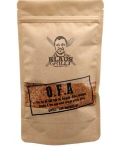 Klaus grillt Gewürzmischung O.F.A Rub 250g Beutel