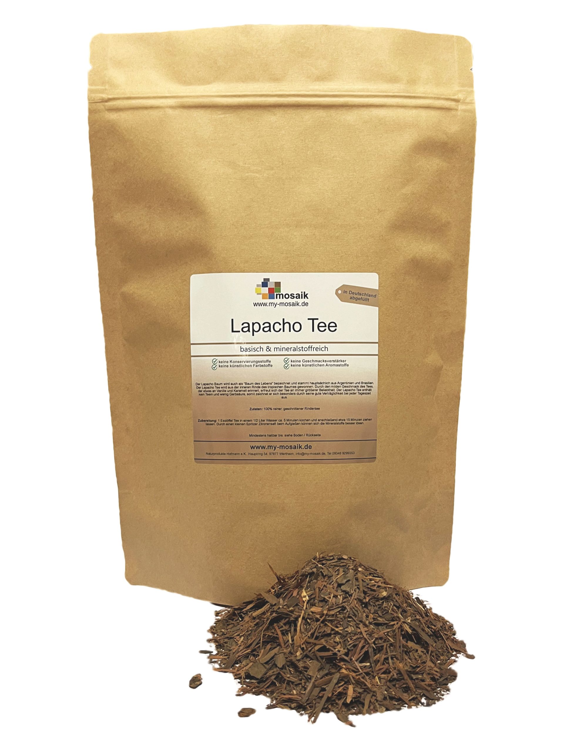 my-mosaik Lapacho Innerer Rindentee 500g