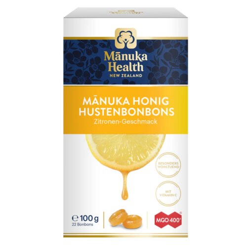 Manuka-Honig Zitronenbonbons, 100 g