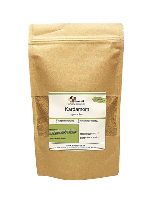 Kardamom gemahlen - Premium Qualität aus Guatemala - von my-mosaik 450g
