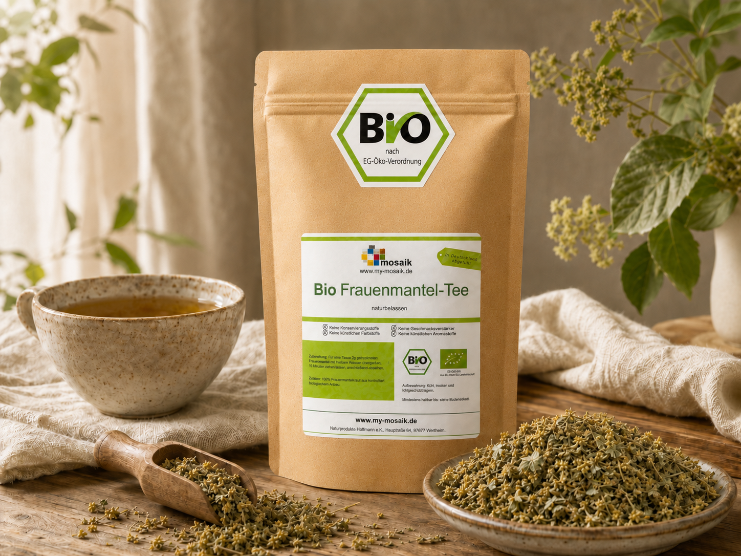my-mosaik Bio Frauenmanteltee 80g – Bild 4