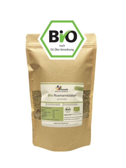 Bio Rosmarin geschnitten & getrocknet 250g