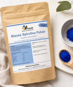 Alternative view of Blaues Spirulina Pulver 30g - Natürlicher Farbstoff - Mikroalge - Blue Spirulina - Phycocyanin - natürliche Lebensmittelfarbe - vegan