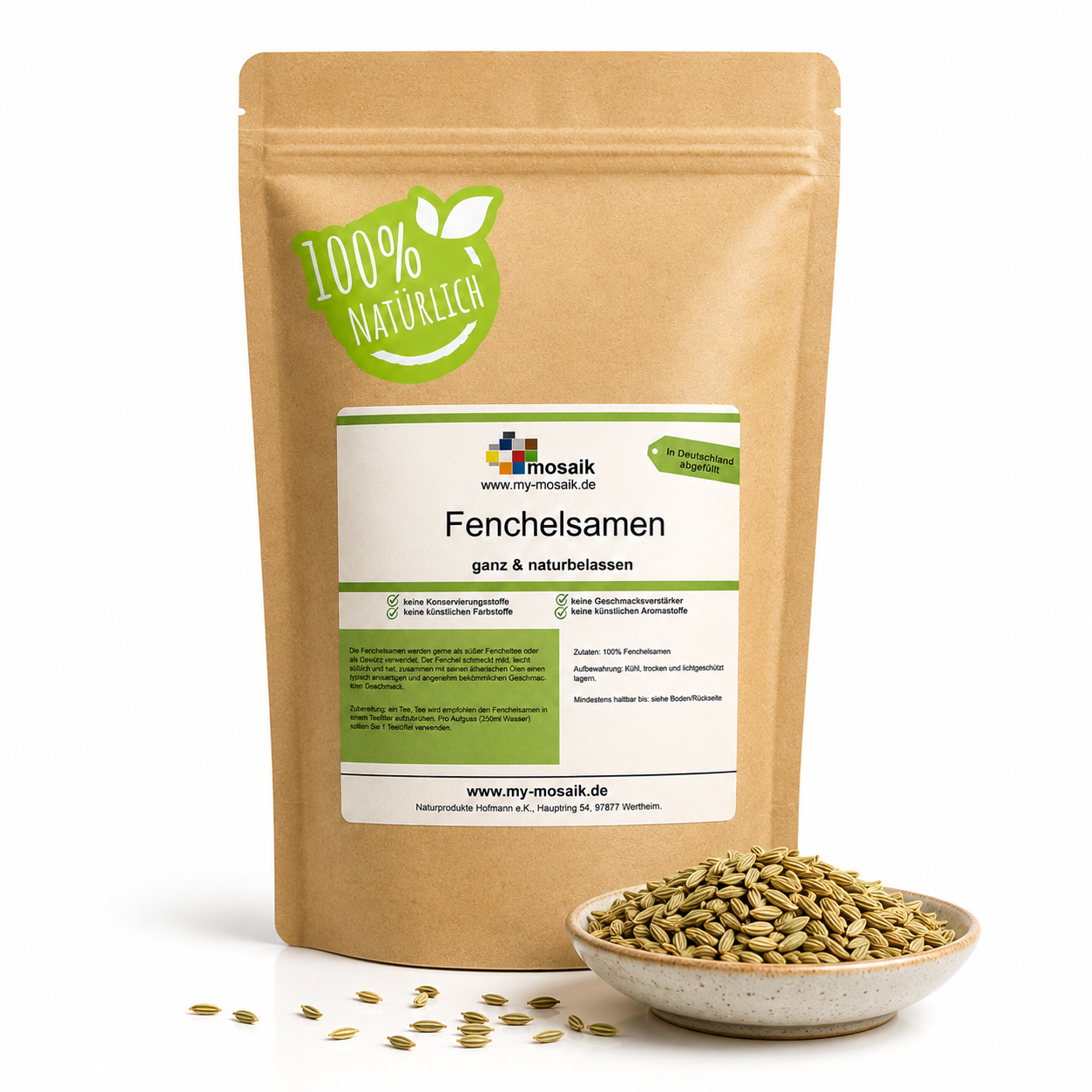 my-mosaik Fenchel süß 250g