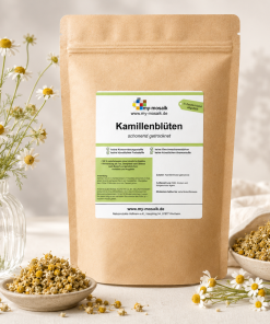 Alternative view of my-mosaik Kamillentee - ganze Kamillenblüten getrocknet 100g