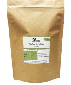 my-mosaik Pfefferminzblätter getrocknet und geschnitten 250g