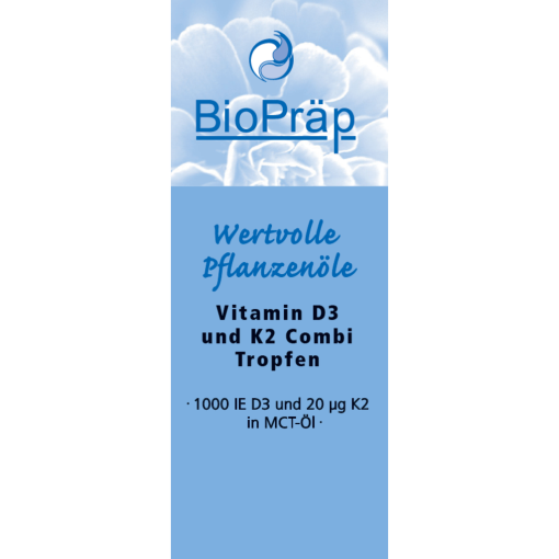 Biopräp Vitamin D3 und K2 Combi Tropfen – Bild 2